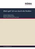 E-Book (epub) Allein geh' ich nun durch die Straßen von Jean Hamburger