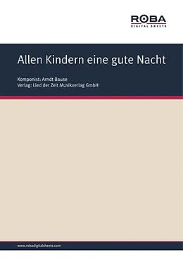 E-Book (pdf) Allen Kindern eine gute Nacht von Will Horn