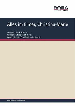 E-Book (pdf) Alles im Eimer, Christina-Marie von Dieter Lietz