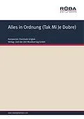 E-Book (pdf) Alles in Ordnung (Tak Mi Je Dobre) von Bernhard Bohlke