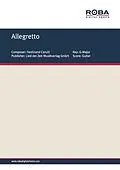 E-Book (pdf) Allegretto von Matteo Carcassi
