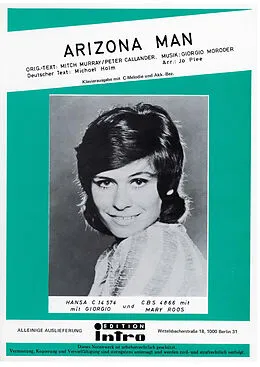 E-Book (pdf) Arizona Man von Michael Holm, Giorgio Moroder, Peter Callander