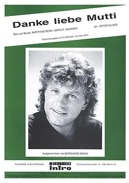 E-Book (pdf) Danke liebe Mutti von Matthias Reim, Jörg R. Wiesner
