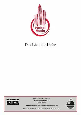 E-Book (epub) Das Lied der Liebe von Kurt Schwabach, Will Meisel