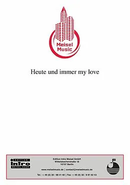 E-Book (pdf) Heute und immer my love von Fini Busch, Werner Scharfenberger