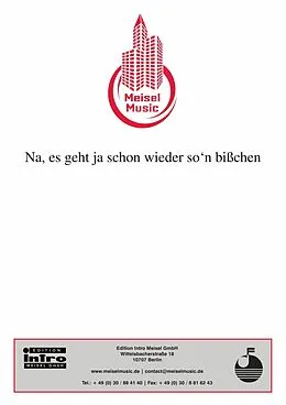 E-Book (epub) Na, es geht ja schon wieder so'n bisschen von Rideamus, Walter Kollo
