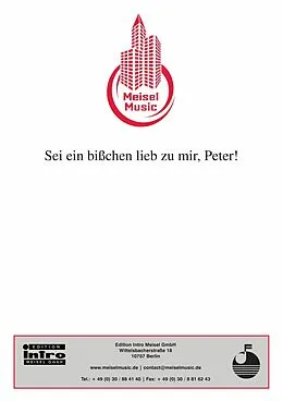 E-Book (epub) Sei ein bisschen lieb zu mir, Peter von H. Doll, Günther Schwenn, Will Meisel