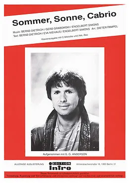 E-Book (pdf) Sommer, Sonne, Cabrio von Engelbert Simons, Gerd Grabowski, Bernd Dietrich
