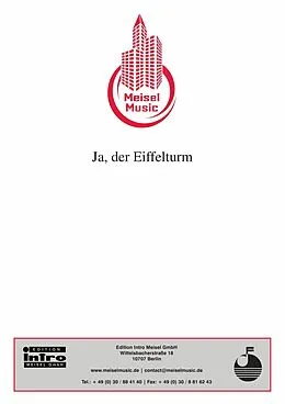 E-Book (epub) Ja, der Eiffelturm von Fred Jay, Jack White