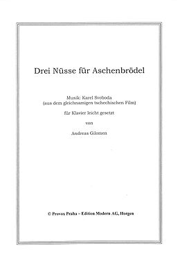 E-Book (pdf) Drei Nüsse für Aschenbrödel von Karel Svoboda