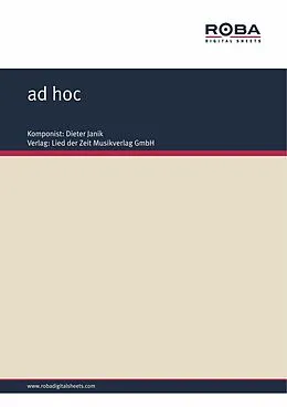 E-Book (epub) ad hoc von Dieter Janik