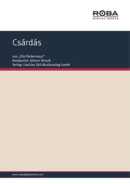 E-Book (pdf) Csárdás von Johann Strauß, Richard Genée, Karl Haffner