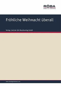 E-Book (pdf) Fröhliche Weihnacht überall von Volksweise
