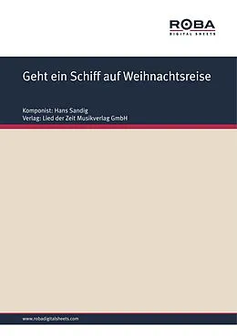 E-Book (pdf) Geht ein Schiff auf Weihnachtsreise von Hans Sandig, Inge Kalisch