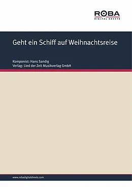 E-Book (epub) Geht ein Schiff auf Weihnachtsreise von Hans Sandig, Inge Kalisch