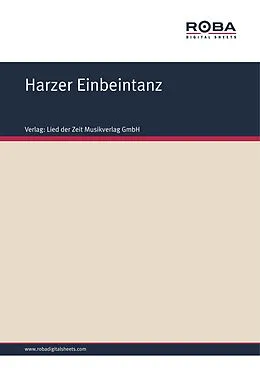 E-Book (pdf) Harzer Einbeintanz von Volksweise