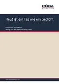E-Book (pdf) Heut ist ein Tag wie ein Gedicht von Klaus Eidam, Stefan Kerst