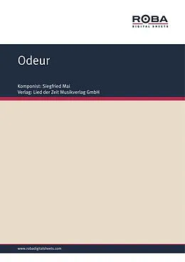 E-Book (pdf) Odeur von Siegfried Mai