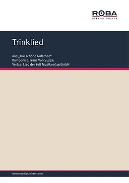 E-Book (pdf) Trinklied von Franz Von Suppé, Ernst Hübner, Horst Bonnet