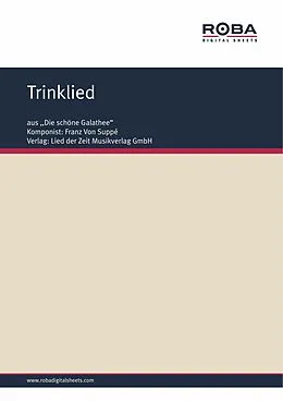E-Book (epub) Trinklied von Franz Von Suppé, Ernst Hübner, Horst Bonnet