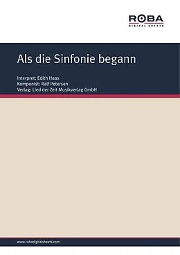 E-Book (pdf) Als die Sinfonie begann von Fred Gertz