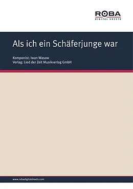 E-Book (pdf) Als ich ein Schäferjunge war von Günther Deicke