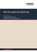 E-Book (pdf) Als ich noch ein Kind war von Monika Jacobs