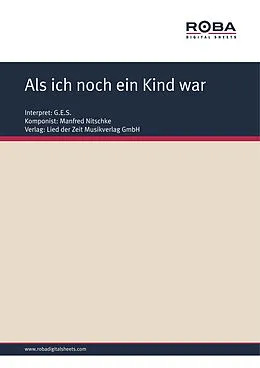 E-Book (pdf) Als ich noch ein Kind war von Monika Jacobs