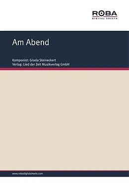 E-Book (pdf) Am Abend von Kurt Nolze