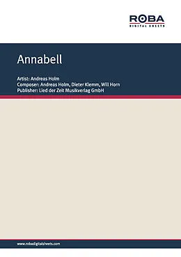 E-Book (pdf) Annabell von Dieter Klemm, Andreas Holm, Will Horn