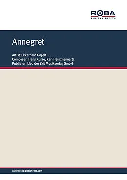 E-Book (pdf) Annegret von Hans Kunze, Karl-Heinz Lennartz