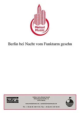 E-Book (pdf) Berlin bei Nacht vom Funkturm gesehn von Hans G. Orling, Alfred Jack