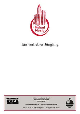 E-Book (pdf) Ein verliebter Jüngling von Hans Pflanzer, W. Goldschmidt