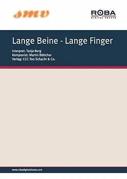 E-Book (pdf) Lange Beine - Lange Finger von Ingeborg Esterer, Martin Böttcher, Tanja Berg