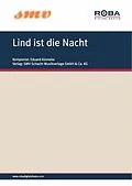 E-Book (pdf) Lind ist die Nacht von Hynek Ignac Welleminsky, Paul Knepler, Eduard Künneke