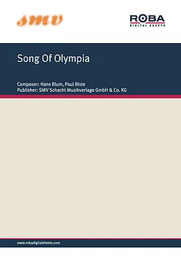 E-Book (pdf) Song Of Olympia von Hans Blum, Paul Biste