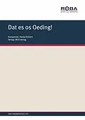 E-Book (pdf) Dat es os Oeding! von Hardy Kickers