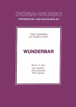 E-Book (pdf) Wunderbar von Vicky Leandros, Leo Leandros, Peter Zentner