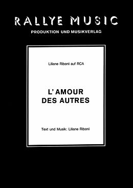 eBook (epub) L'Amour des Autres de Liliane Riboni, Rolf Basel