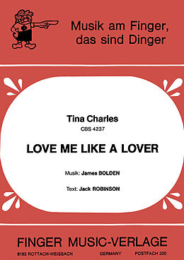 E-Book (epub) Love me like a Lover von Tina Charles, James Bolden, Jack Robinson