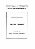 E-Book (epub) Shame on You von Antoine Domino, Reginals Hall, Rolf Basel