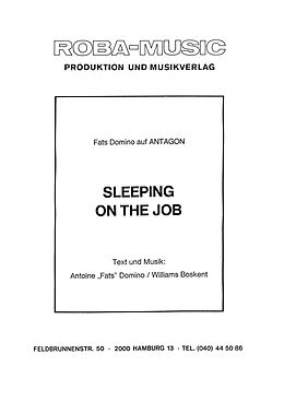 eBook (epub) Sleeping on the Job de Antoine Domino, Williams Boskent, Rolf Basel