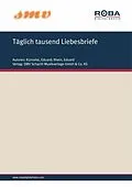 E-Book (epub) Täglich Tausend Liebesbriefe von Eduard Künneke, Eduard Rhein
