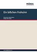 E-Book (epub) Ein bißchen Frohsinn von Hardy Kickers