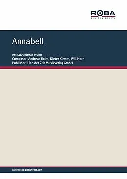 E-Book (epub) Annabell von Dieter Klemm, Andreas Holm, Will Horn