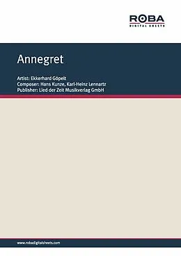 E-Book (epub) Annegret von Hans Kunze, Karl-Heinz Lennartz
