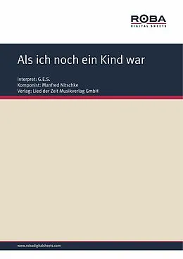 E-Book (epub) Als ich noch ein Kind war von Monika Jacobs