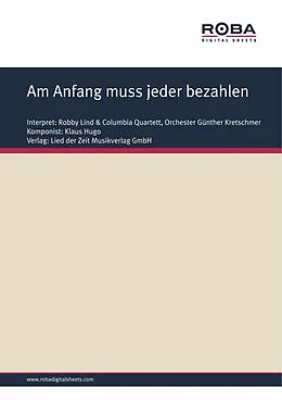 E-Book (epub) Am Anfang muss jeder bezahlen von Klaus Hugo, Bernhard Bohlke