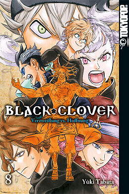 Kartonierter Einband Black Clover 08 von Yuki Tabata