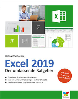 E-Book (pdf) Excel 2019 von Helmut Vonhoegen